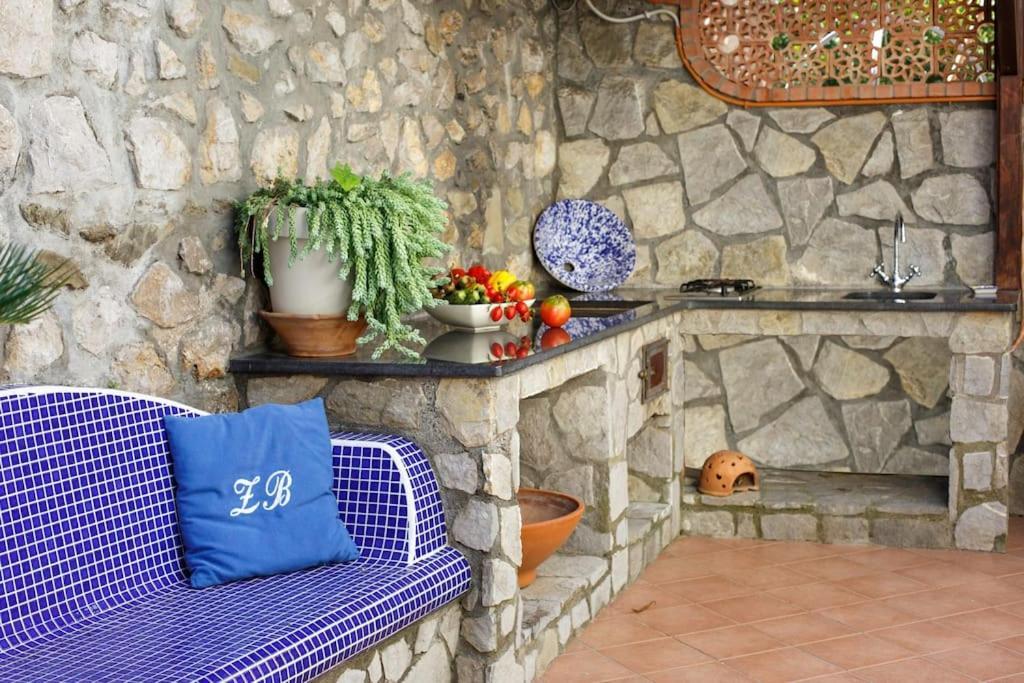 Villa La Zagara Bianca Massa Lubrense Exterior foto